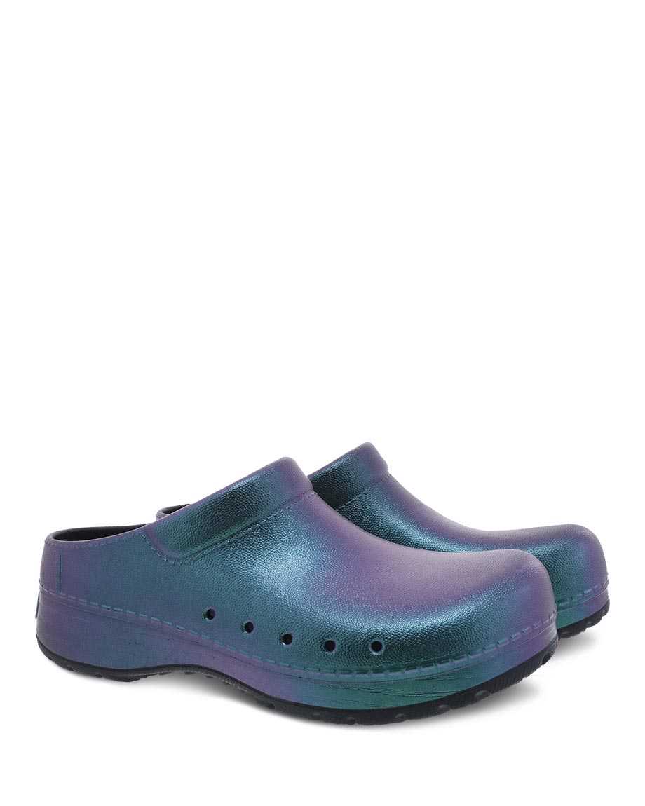 iridescent dansko